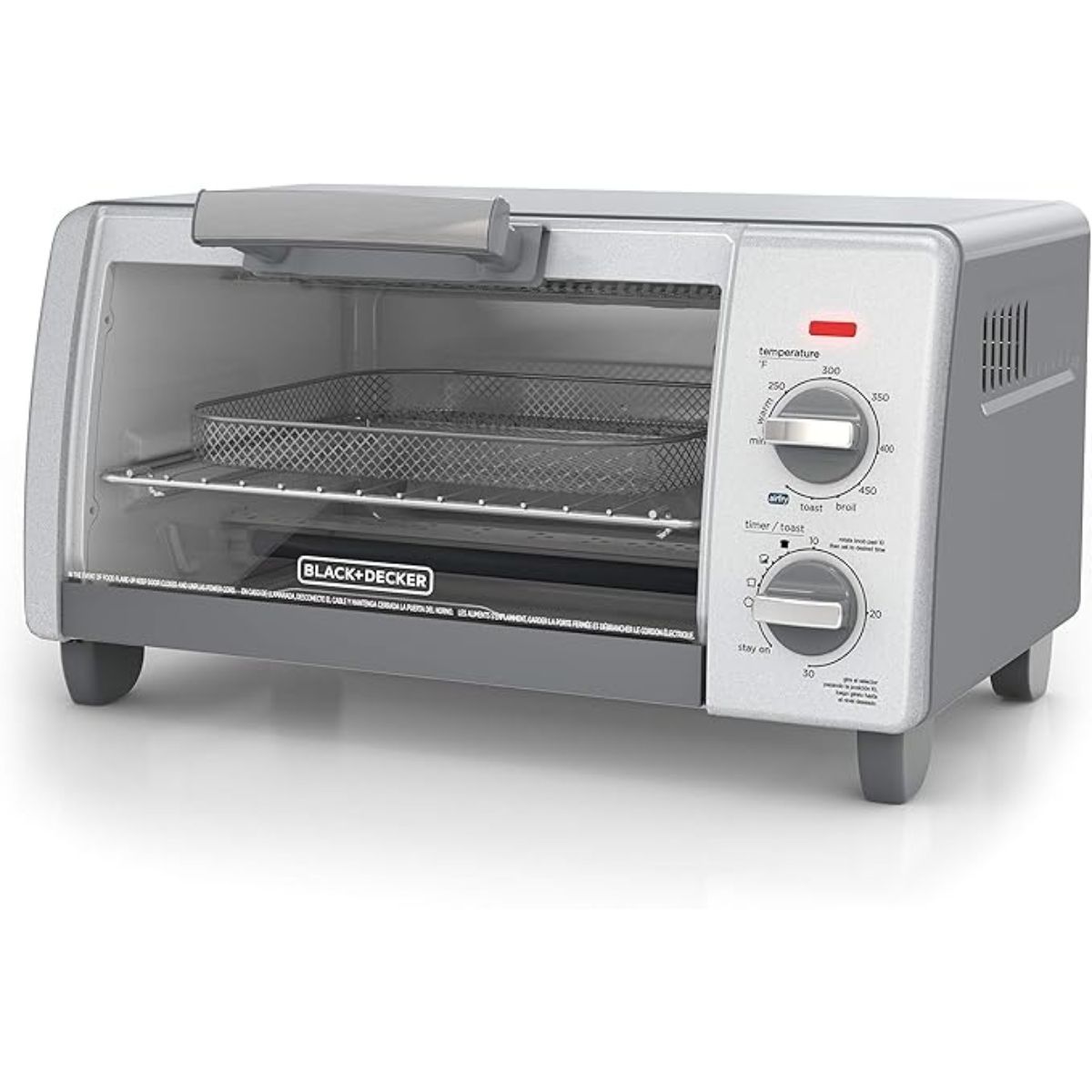 Foto 5 pulgar | Horno Tostador Airfry + Licuadora 1.25lt Vidrio Black+decker