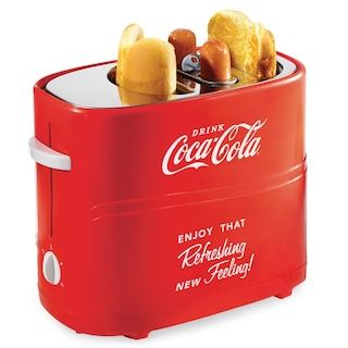 Foto 1 | Bollo Para Salchichas Nostalgia Coca-cola Con 2 Ranuras Y Minipinzas - Venta Internacional.