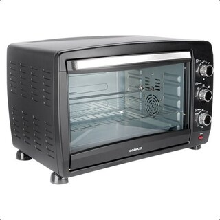 Foto 1 | Horno Tostador Daewoo Dot-1666 40l Control De Temperatura Apagado Aut Negro