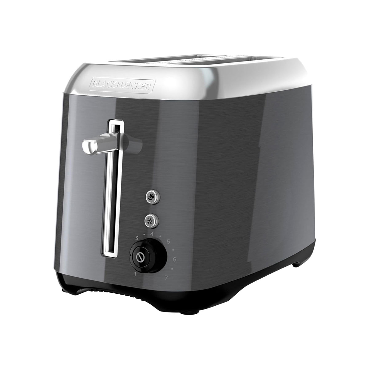 Foto 1 | Tostador Black+decker De 2 Rebanadas, Color Gris
