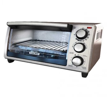 Foto 3 | Horno Tostador Black And Decker To1755sbgla 4 Rebanadas Gris Negro