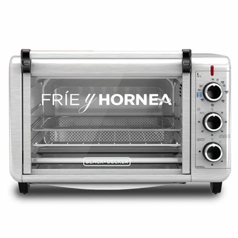 Foto 2 | Horno Black And Decker To3265xss Frie Y Hornea Extra Ancho Gris