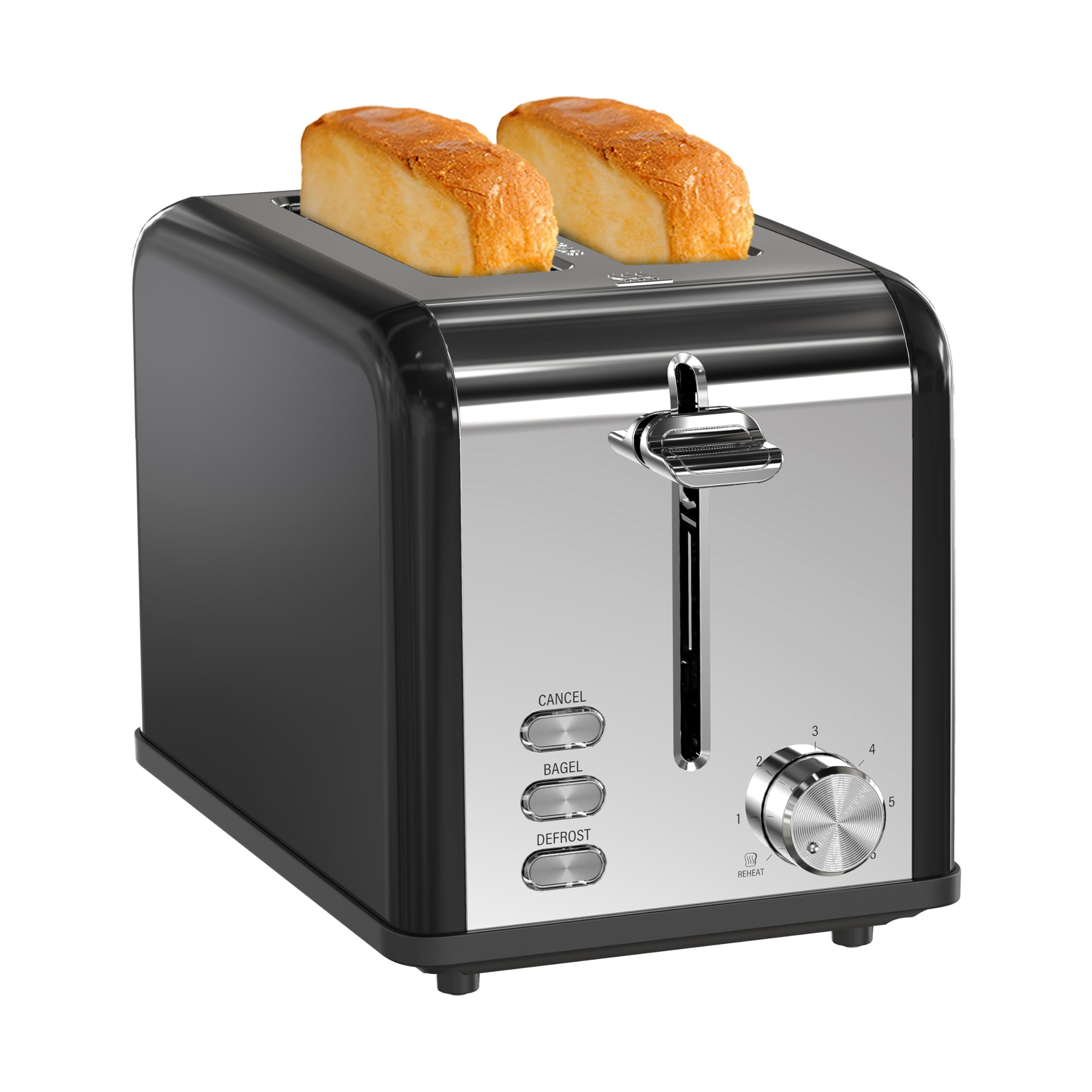 Foto 2 pulgar | Toaster Simple Deluxe Para 2 Rebanadas Y 6 Unidades Para Dorar, Acero Inoxidable S - Venta Internacional.