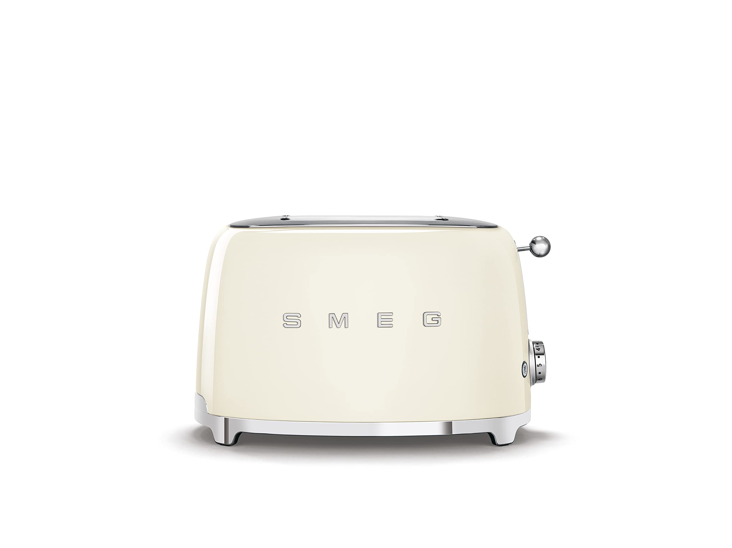 Foto 2 | Combinación De Tostadora Y Estante Para Sándwiches Smeg Retro Cream Para 2 Rebanadas - Venta Internacional.
