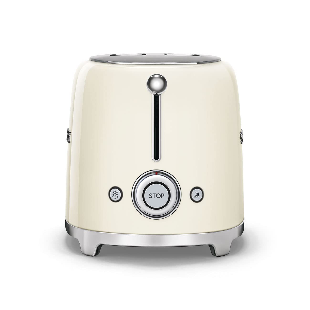 Foto 3 | Combinación De Tostadora Y Estante Para Sándwiches Smeg Retro Cream Para 2 Rebanadas - Venta Internacional.