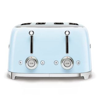 Foto 4 | Tostadora Smeg, Estilo Años 50, Estética Retro, 4 Rebanadas, Tsf03pbus, Azul - Venta Internacional.