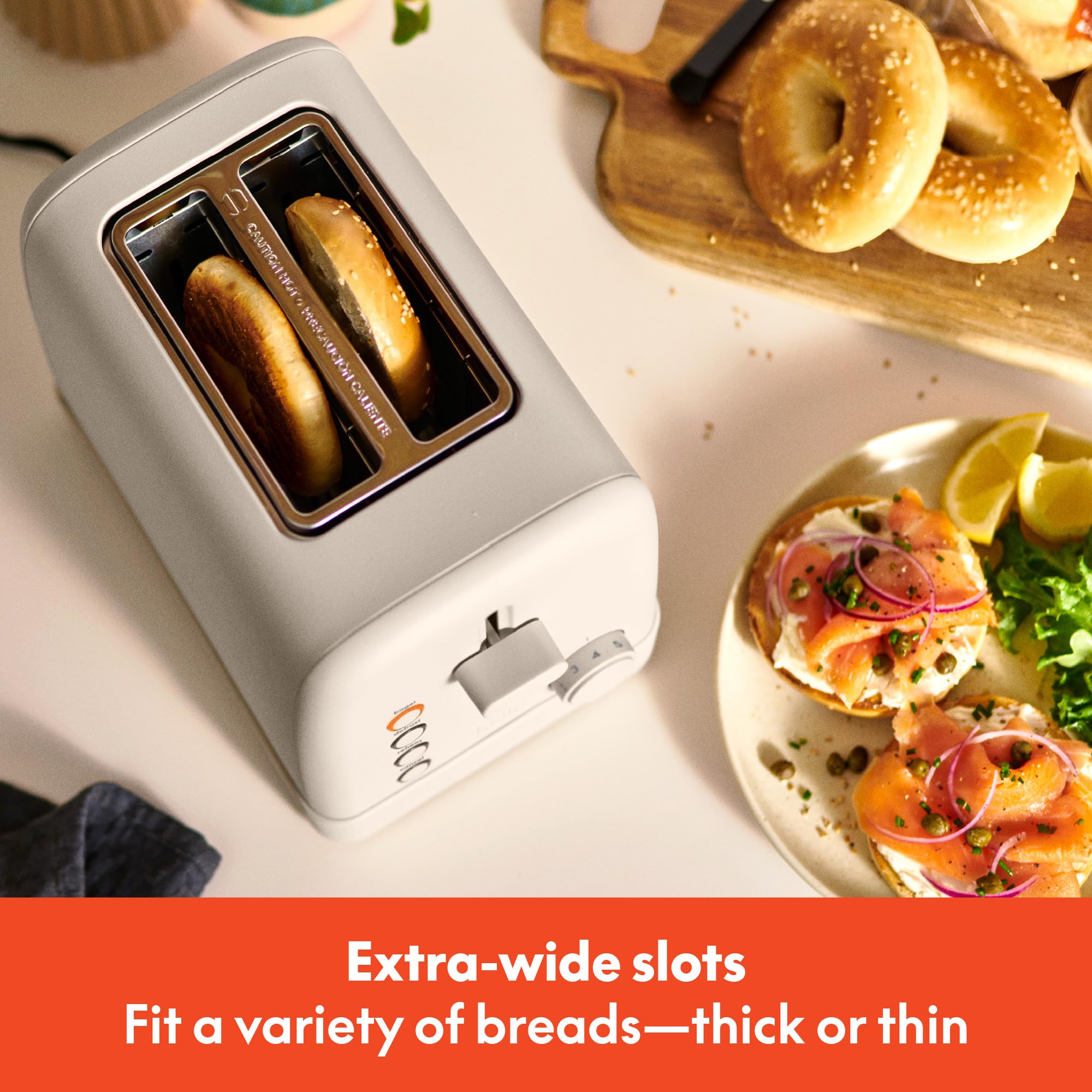 Foto 3 pulgar | Tostadora Bella, 2 Rebanadas, 900 W, 6 Ajustes, Control De Sombra, Leche De Avena - Venta Internacional.