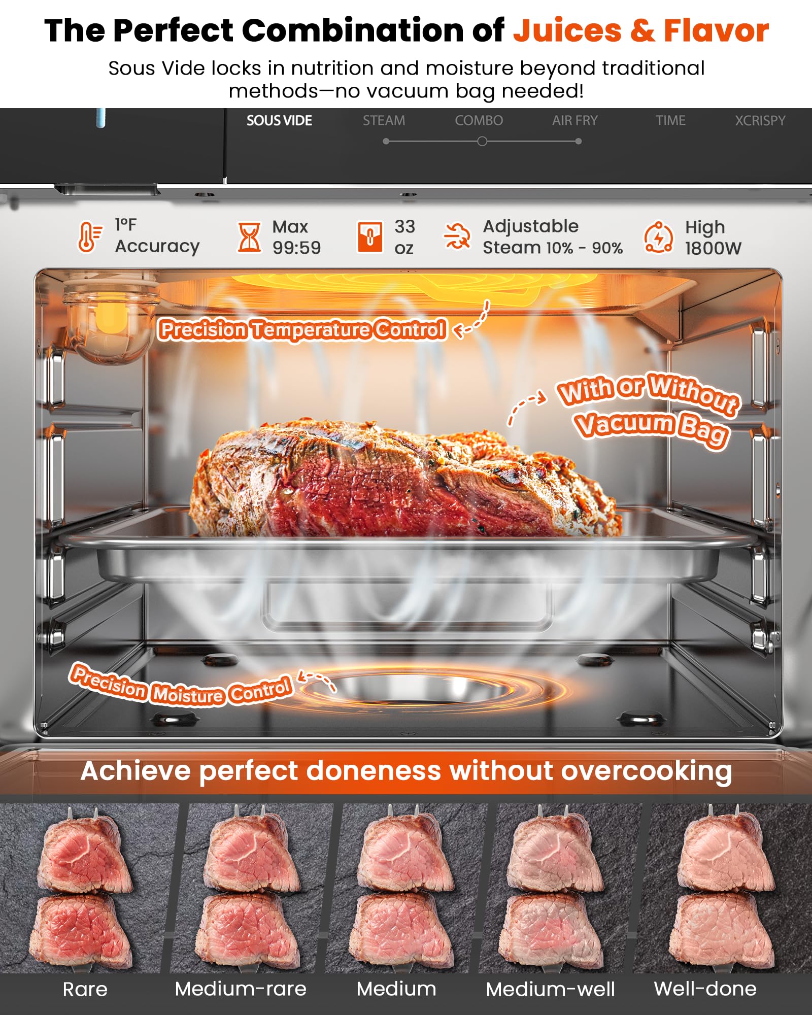 Foto 6 pulgar | Horno Tostador Nuwave de Acero Inoxidable-Venta Internacional