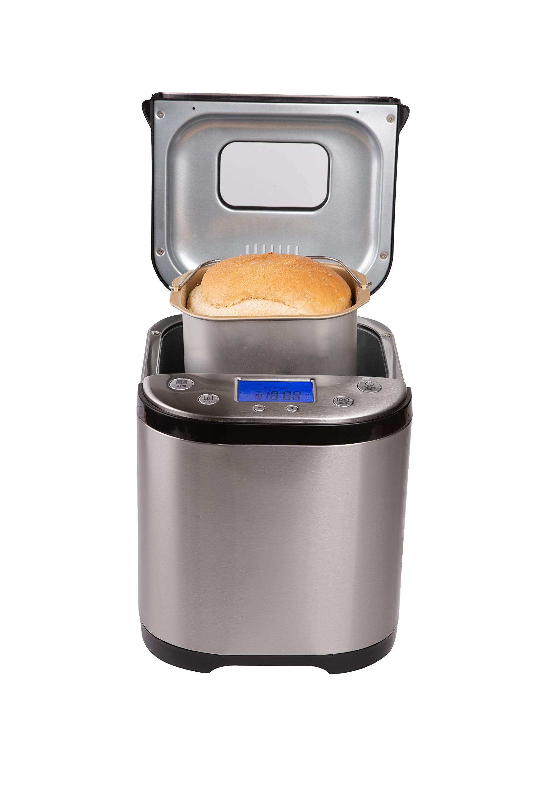 Foto 3 pulgar | Máquina Para Hacer Pan Frigidaire 15 En 1 2 Libras Xl De Acero Inoxidable - Venta Internacional.