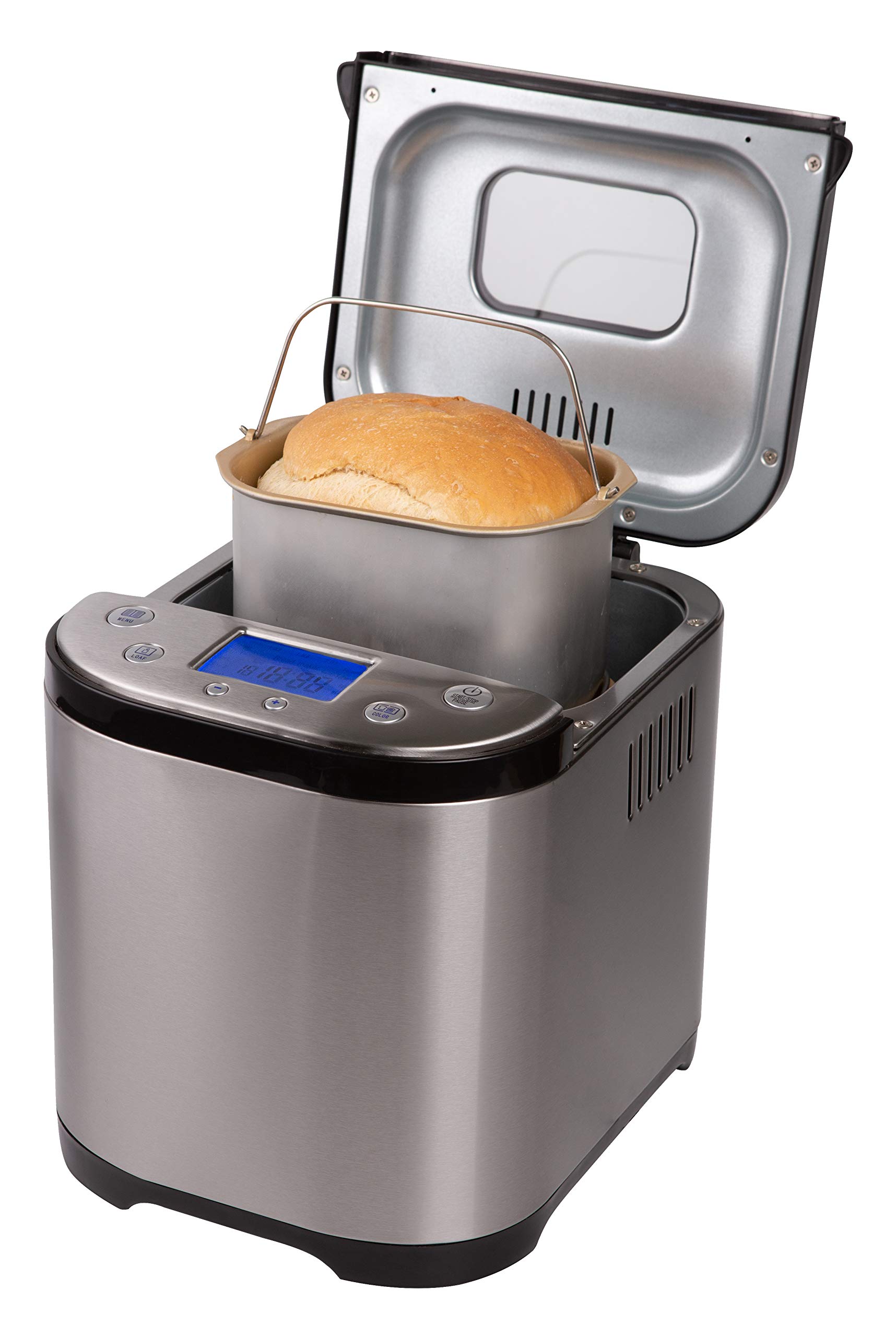 Foto 4 pulgar | Máquina Para Hacer Pan Frigidaire 15 En 1 2 Libras Xl De Acero Inoxidable - Venta Internacional.