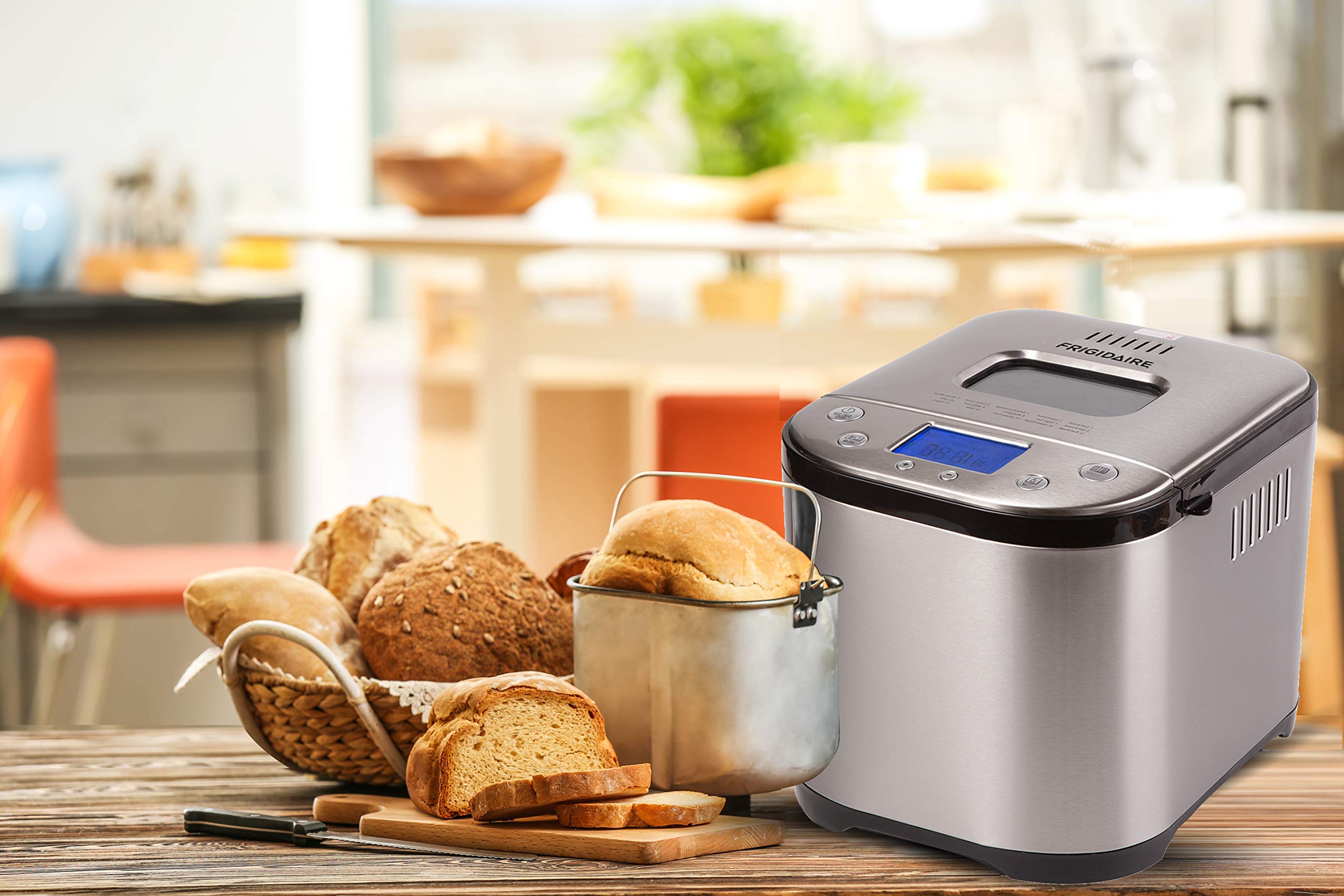 Foto 6 pulgar | Máquina Para Hacer Pan Frigidaire 15 En 1 2 Libras Xl De Acero Inoxidable - Venta Internacional.