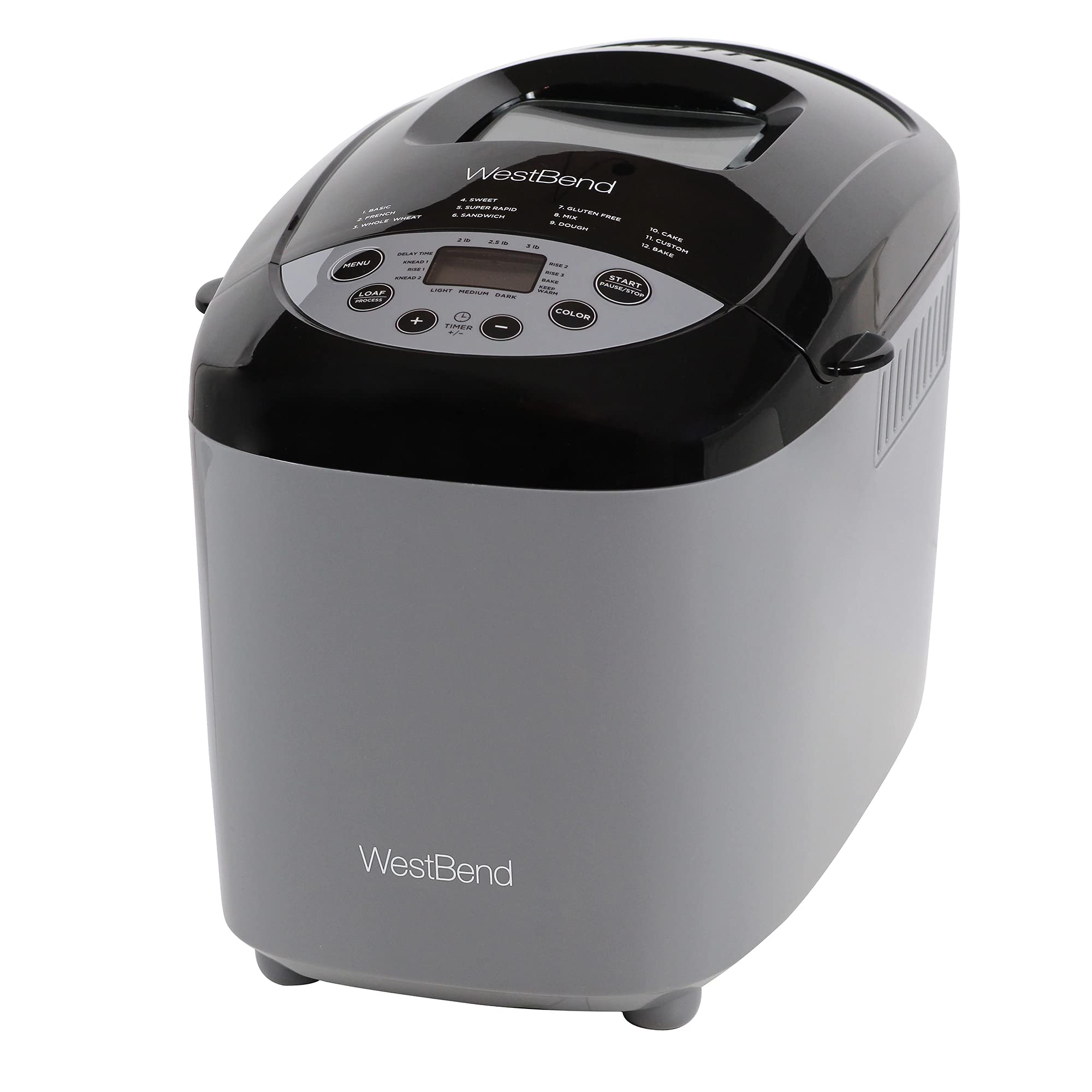Foto 2 | Máquina Para Hacer Pan West Bend 47413 Hi-rise Programable 1,4 Kg, Gris - Venta Internacional.