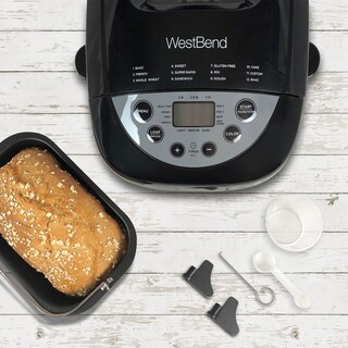 Foto 4 | Máquina Para Hacer Pan West Bend 47413 Hi-rise Programable 1,4 Kg, Gris - Venta Internacional.