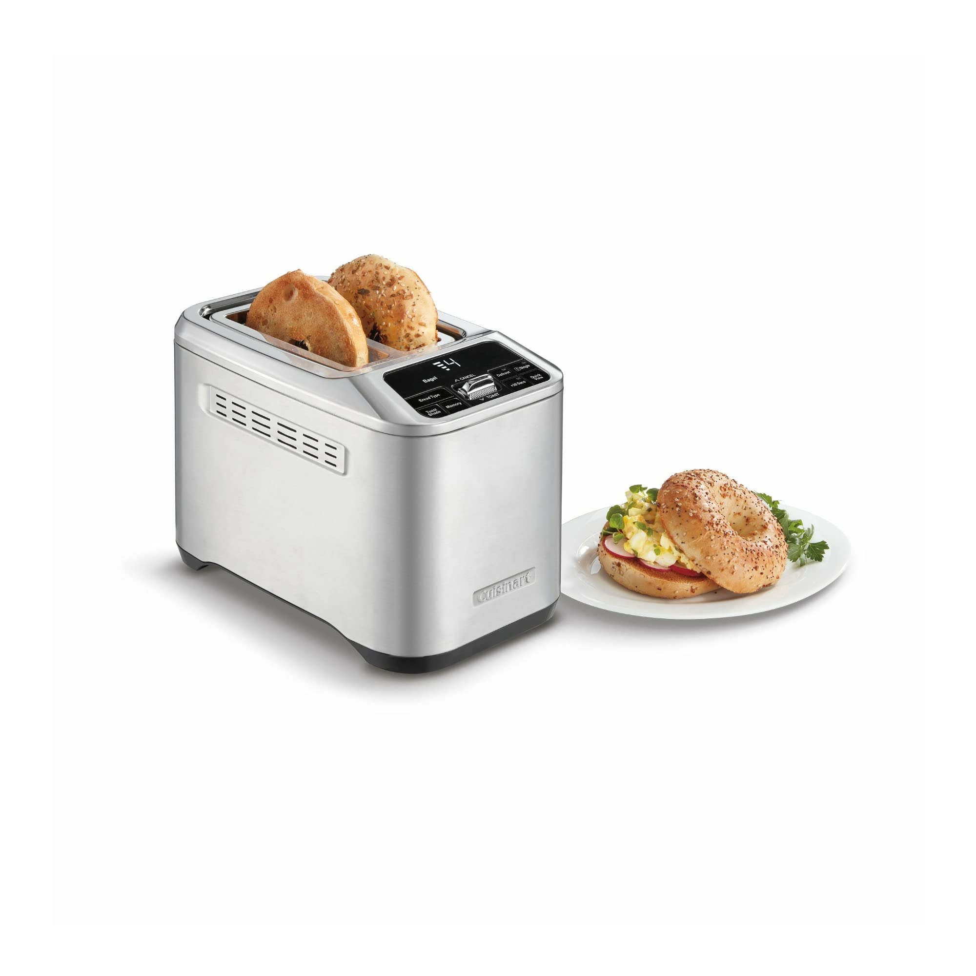 Foto 4 pulgar | Tostadora Cuisinart Cpt-520 De Acero Inoxidable Motorizada De 2 Rebanadas - Venta Internacional.