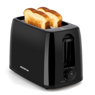 Foto 1 | Tostadora 650w 2 Rebanadas 6 Niveles De Tostado Negra