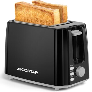 Foto 1 | Tostadora 750w 2 Rebanadas 7 Niveles De Tostado Negra