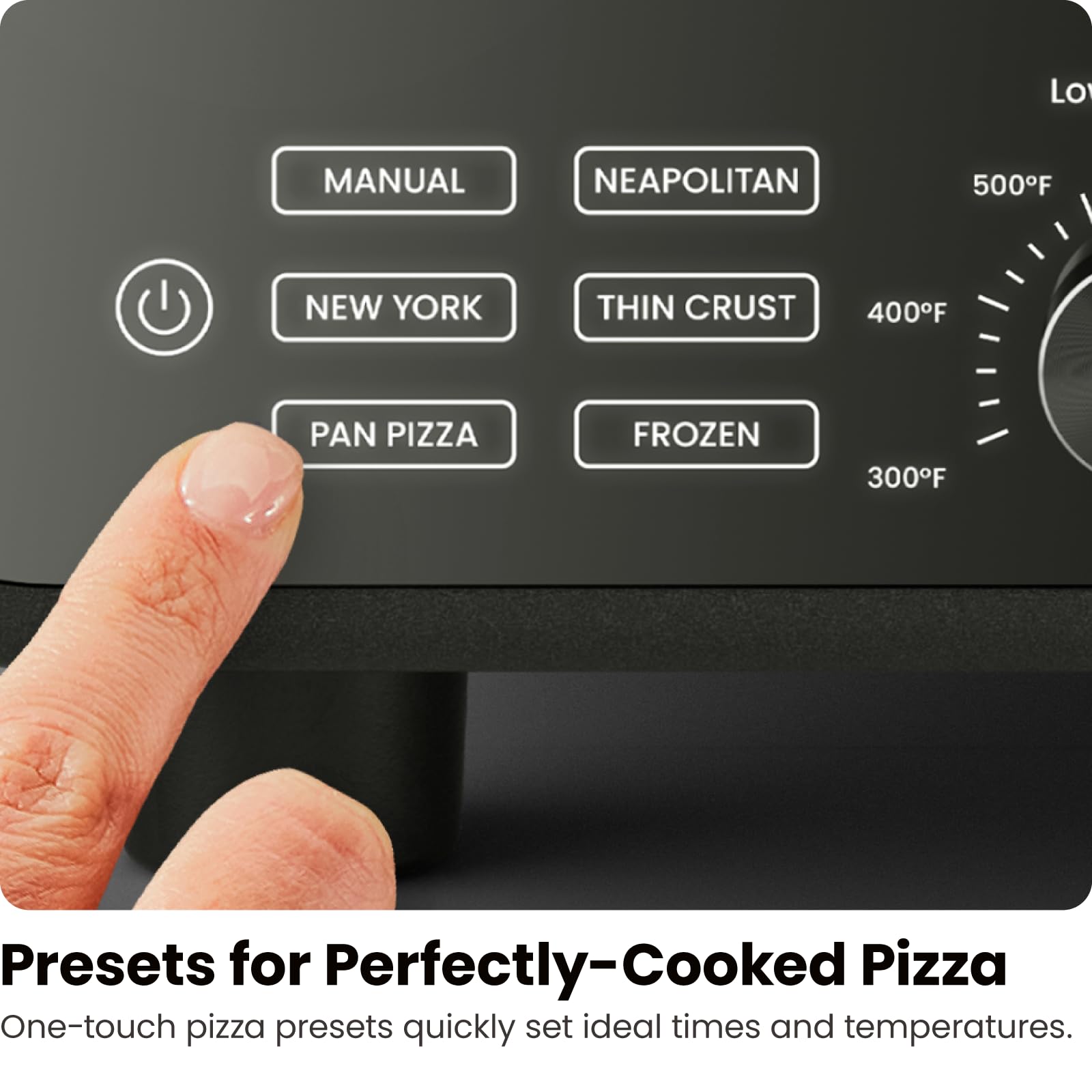 Foto 4 pulgar | Horno Eléctrico Para Pizza Chefman Para Interiores, 800 °f, 30 Cm, Con Piedra Y Cáscara - Venta Internacional.