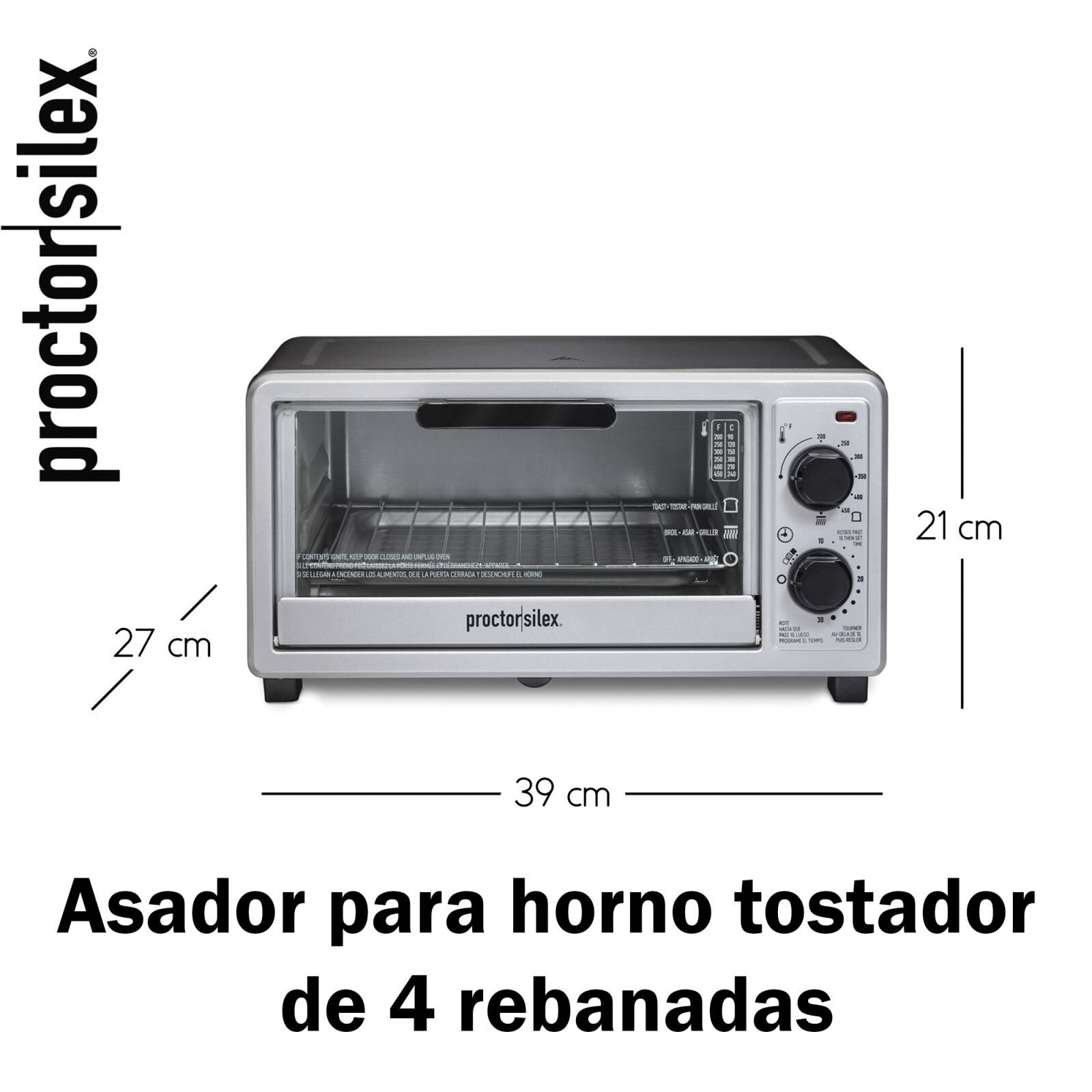 Foto 6 pulgar | Horno Tostador Silex 4 Rebanadas 31260G Acero Inoxidable