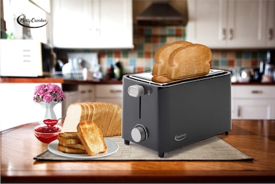 Foto 2 | Tostadora Betty Crocker Cool Wall Bc-2605cb De 2 Rebanadas Color Negro - Venta Internacional.