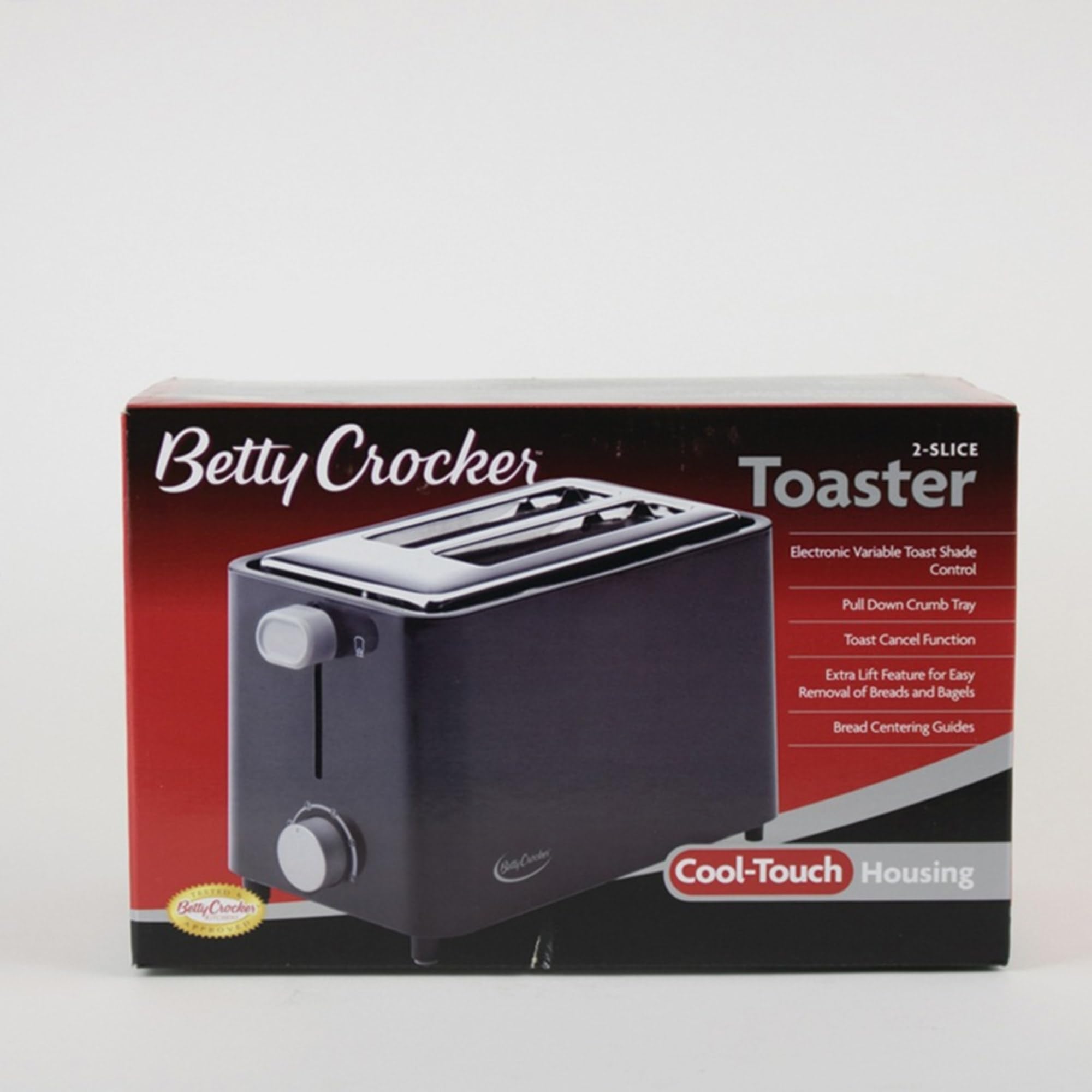 Foto 4 pulgar | Tostadora Betty Crocker Cool Wall Bc-2605cb De 2 Rebanadas  Color Negro - Venta Internacional.