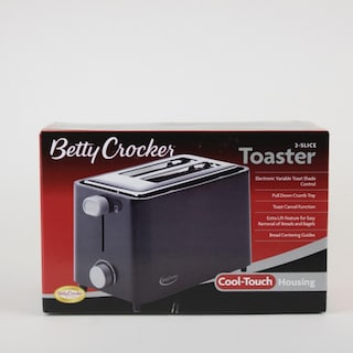 Foto 3 | Tostadora Betty Crocker Cool Wall Bc-2605cb De 2 Rebanadas Color Negro - Venta Internacional.