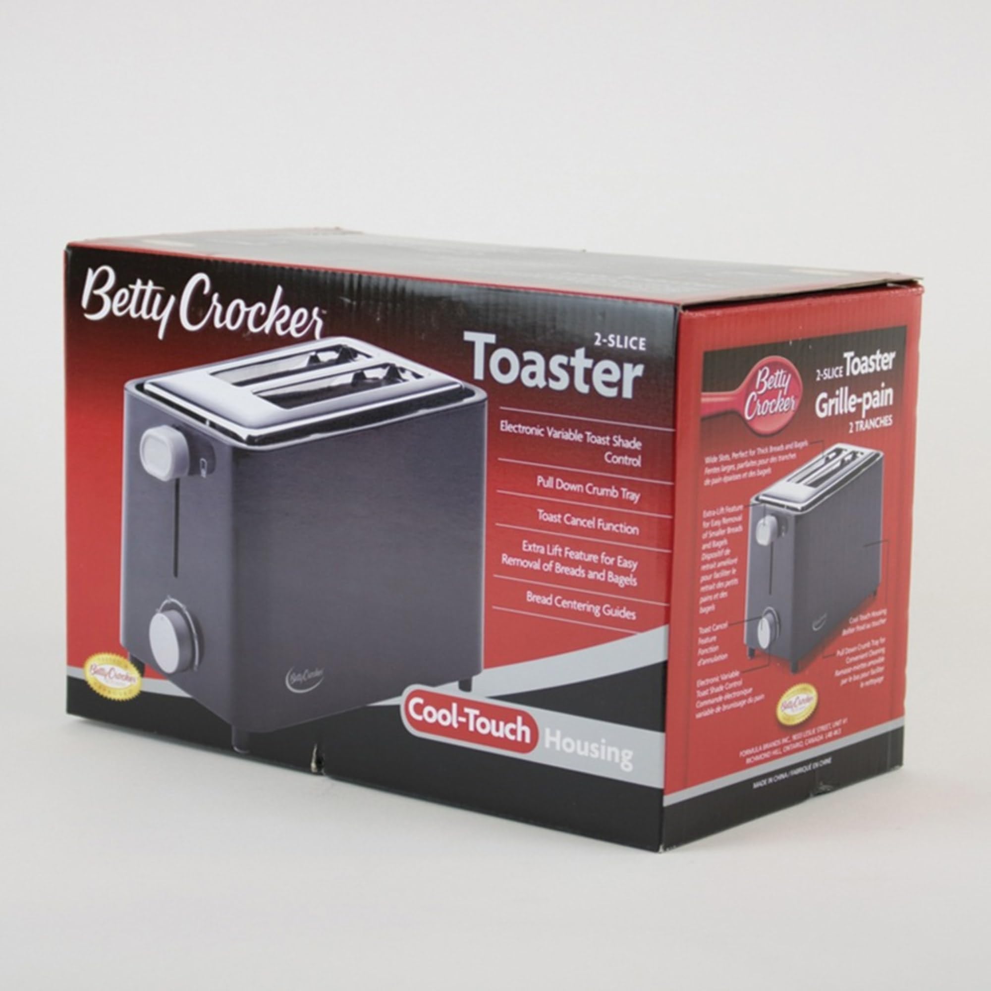 Foto 8 pulgar | Tostadora Betty Crocker Cool Wall Bc-2605cb De 2 Rebanadas  Color Negro - Venta Internacional.