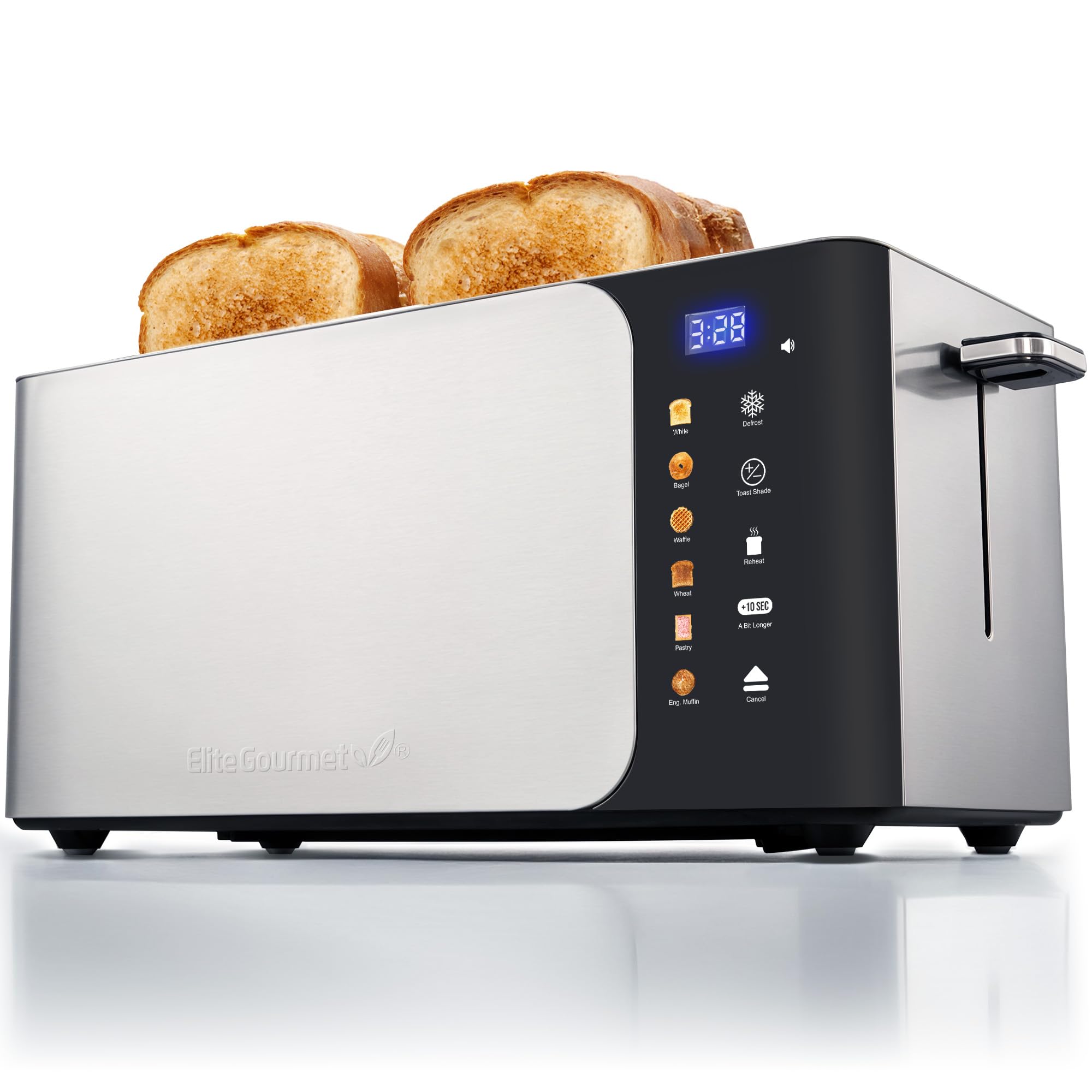 Foto 2 pulgar | Tostadora Elite Gourmet Ect5924d Smarttoast De Acero Inoxidable Para 4 Rebanadas - Venta Internacional.