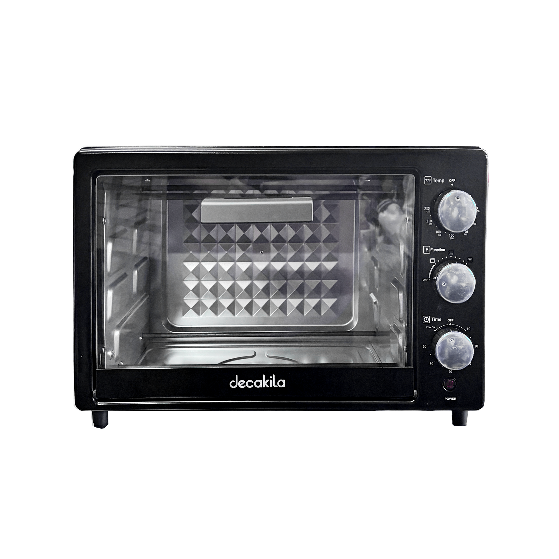 Foto 2 pulgar | Horno Tostador Eléctrico 22 L Negro Decakila Kuev023b