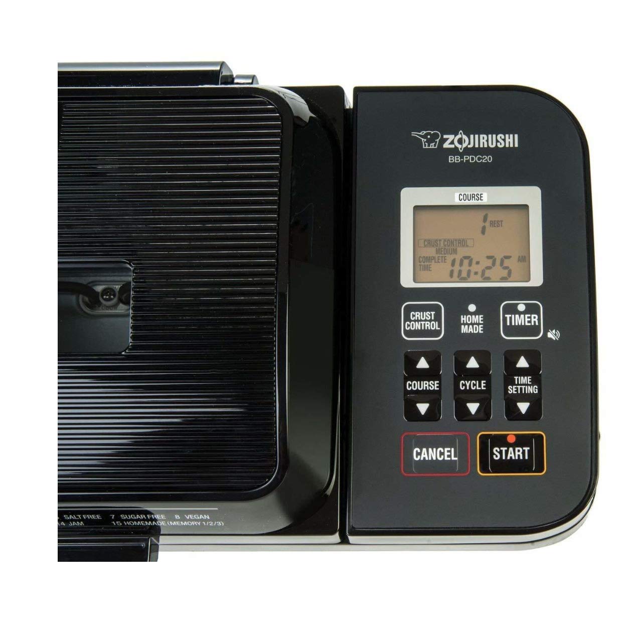 Foto 4 pulgar | Máquina Para Hacer Pan Zojirushi Bb-pdc20ba Home Bakery Virtuoso Plus - Venta Internacional.