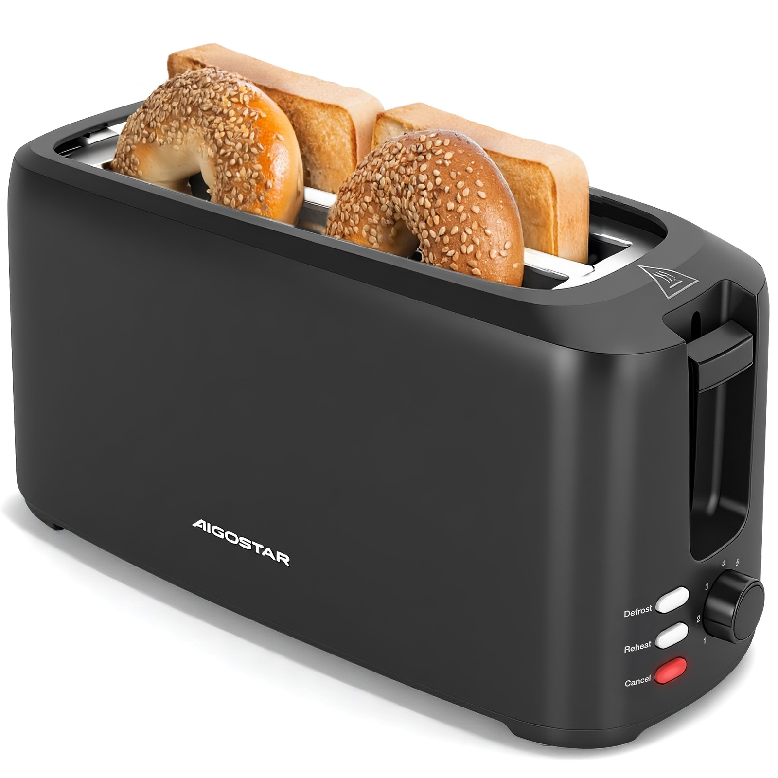 Foto 1 | Tostadora De Pan 4 Rebanadas 1400w  7 Niveles Ajustables