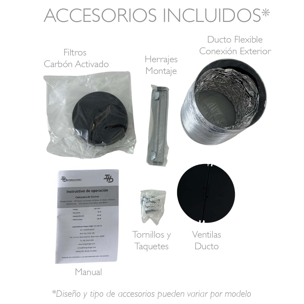 Foto 6 | Campana Pared Ihd Ch Tulum 90 de 89.5 cm Purificadora Acero Inoxidable Piramidal
