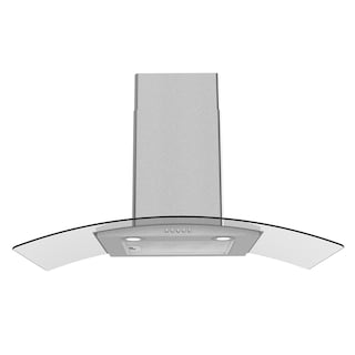Foto 2 | Campana Pared Ihd Ch Milan 90 Cm (36'') Purificadora Acero Inox Y Cristal