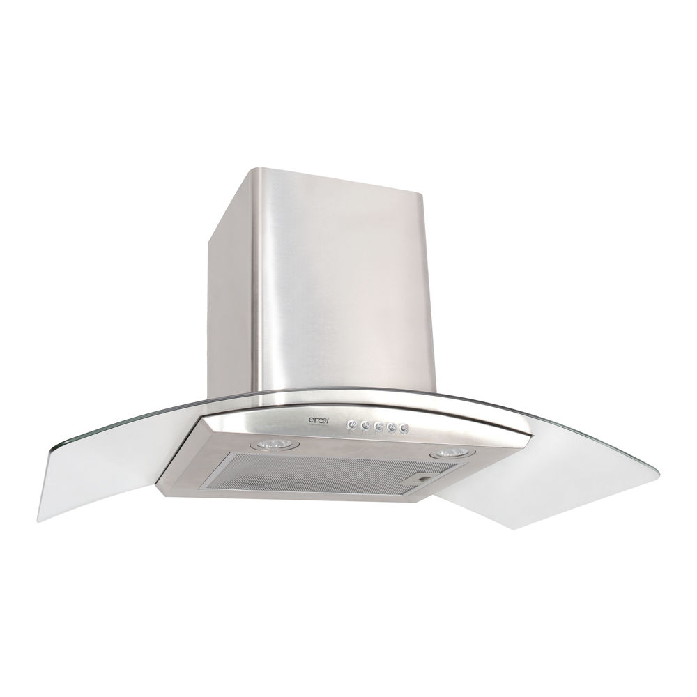 Foto 3 | Campana Extractora de Cocina Pared ERA CP-250-90 Plateada 90 cm