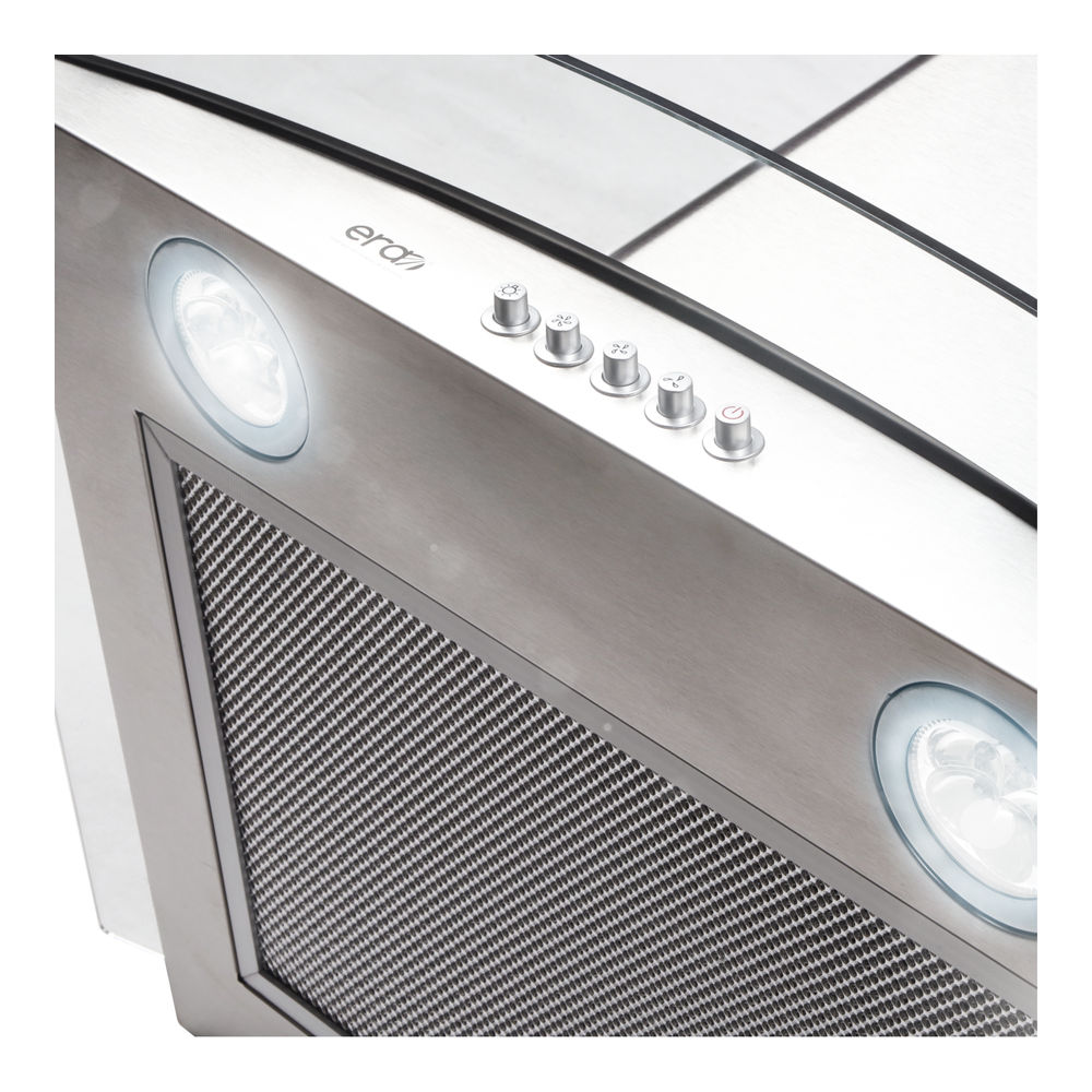 Foto 4 | Campana Extractora de Cocina Pared ERA CP-250-90 Plateada 90 cm