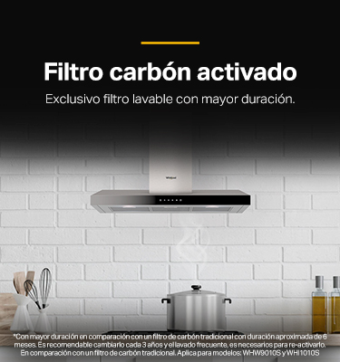 Foto 7 pulgar | Campana Whirlpool WHI1010S Gris de Isla 100 CM Acero Inoxidable