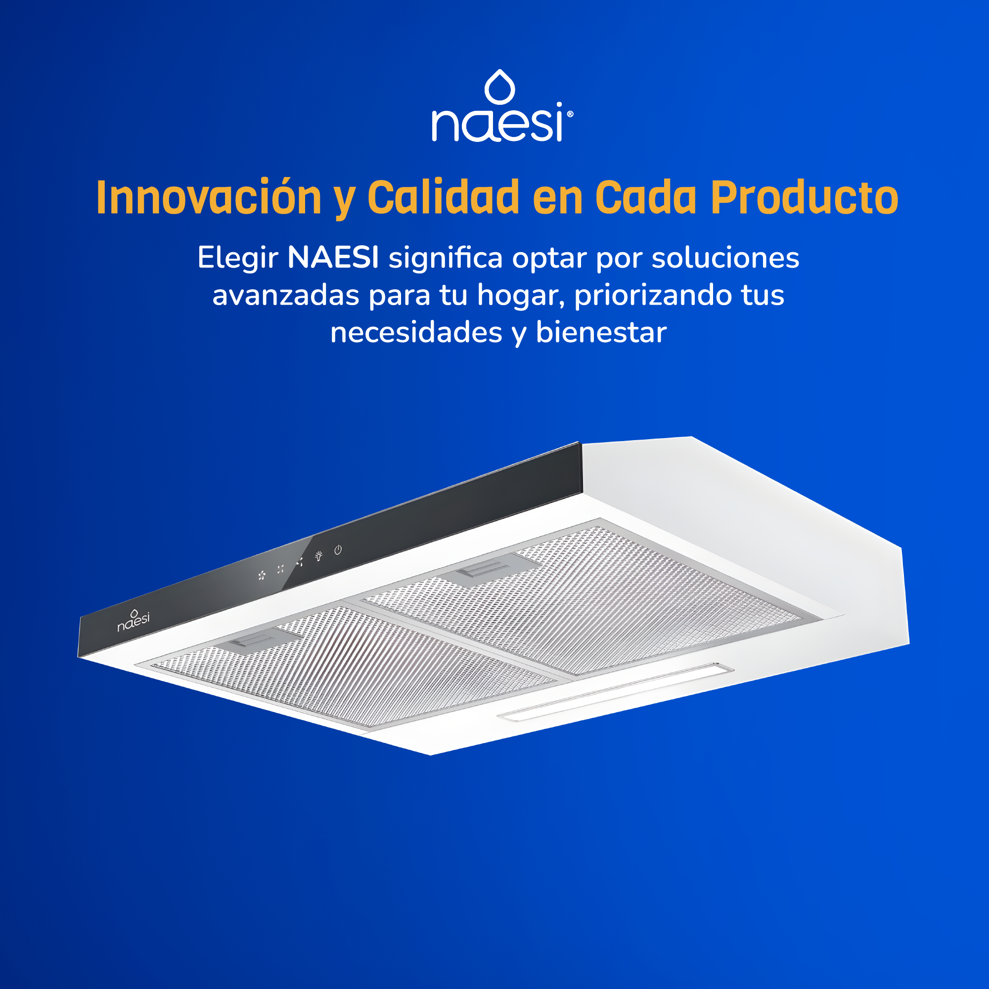 Foto 4 | Campana De Cocina Purificadora 60 Cm Para Pared Naesi An503 Plata