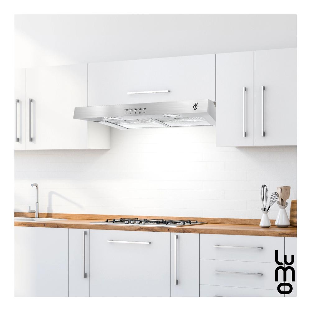 Foto 5 pulgar | Campana Cocina Extractora De Pared 60 Cm Acero Inox Luz Led