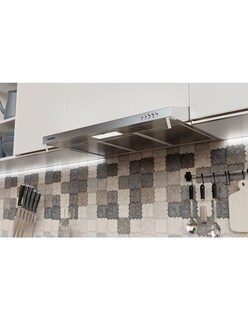 Foto 4 | Campana Cocina Bajo Alacena Kutchen Kcbc30980s Acero 80cm Color Plateado