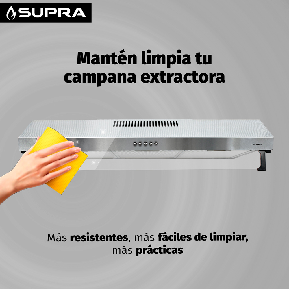 Foto 5 pulgar | Campana Extractora De Pared 80 Cm De Acero Inoxidable Modl Nube A-80