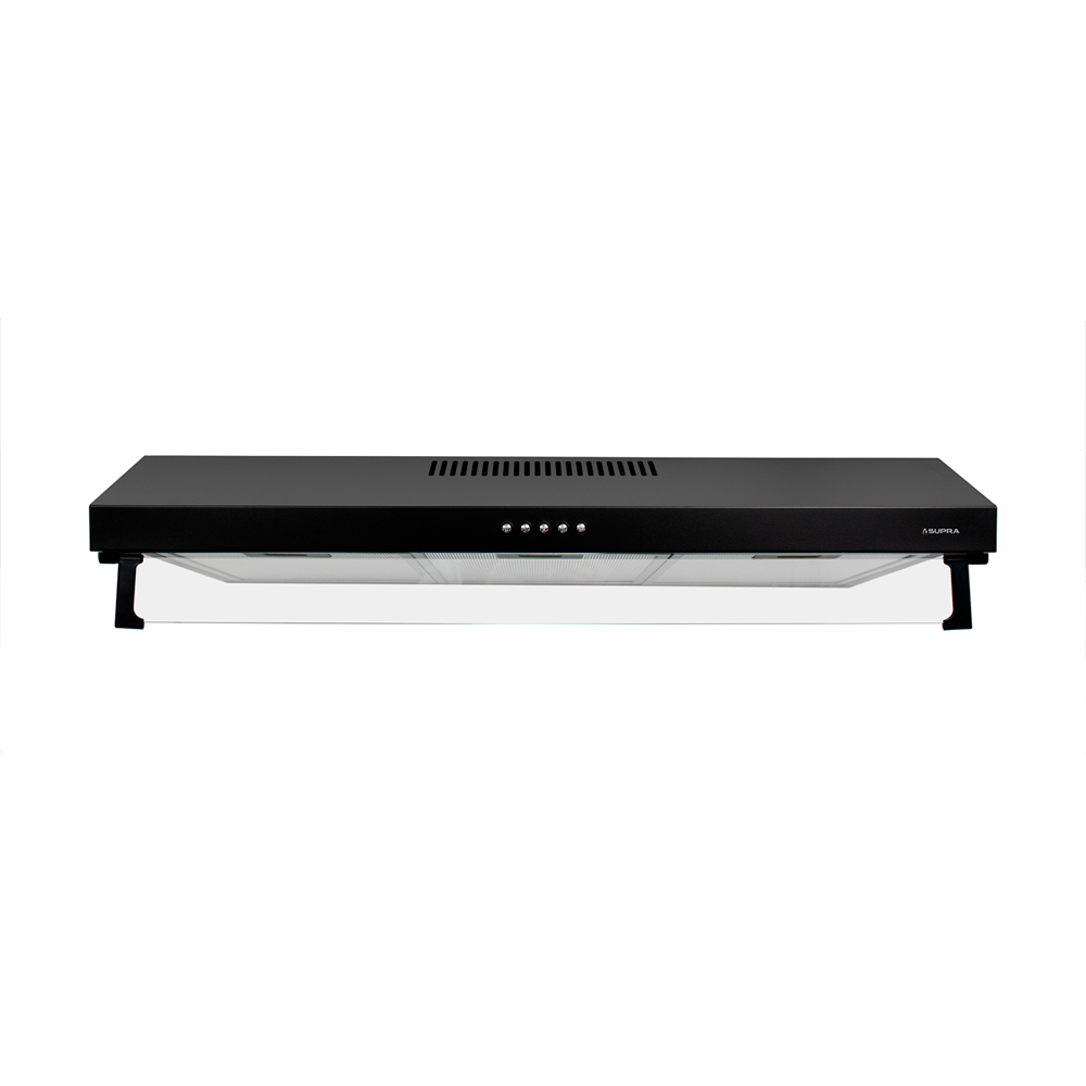 Foto 1 | Campana Extractora De Pared 80 Cm Acero Negro
