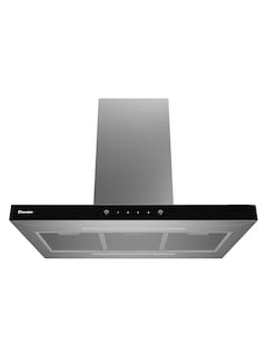 Foto 1 | Campana Adara Isla Panel Negro De 90