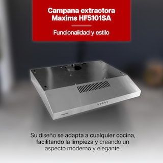 Foto 2 | Campana Extractora Maxims Hf5101sa Inoxidable 50cm
