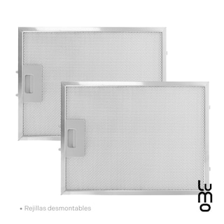 Foto 7 | Campana Cocina Extractora De Pared 50 Cm Acero Inox Luz Led