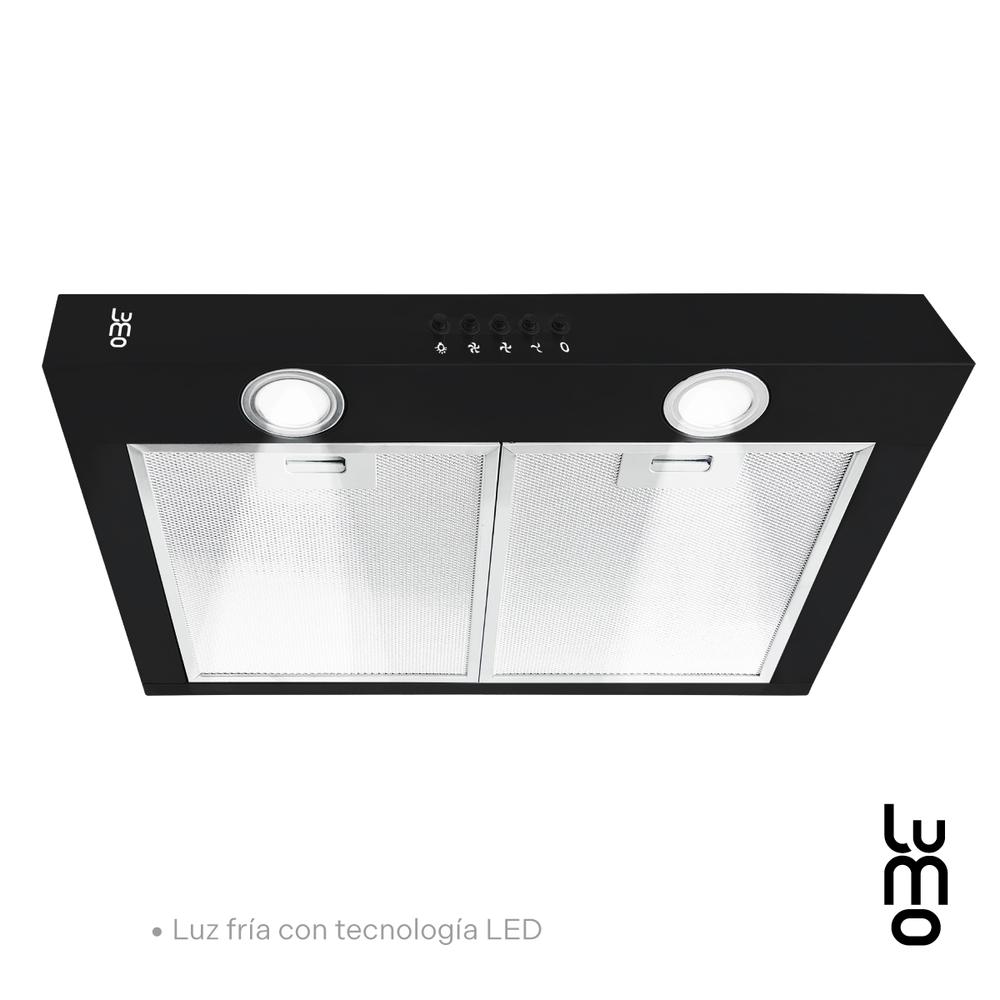 Foto 2 | Campana Cocina Extractora de Pared 60 cm Acero Inox Luz Led
