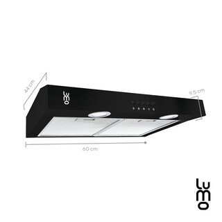 Foto 3 | Campana Cocina Extractora de Pared 60 cm Acero Inox Luz Led