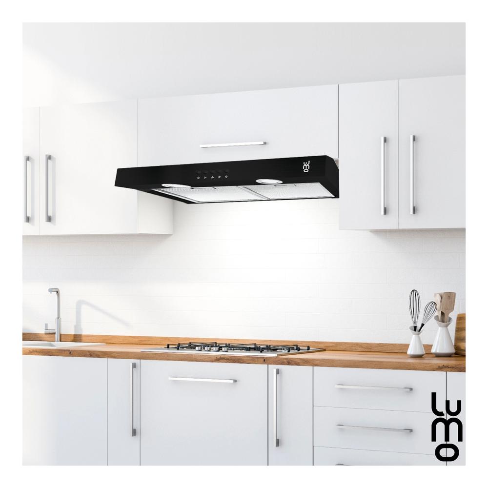 Foto 5 pulgar | Campana Cocina Extractora de Pared 60 cm Acero Inox Luz Led