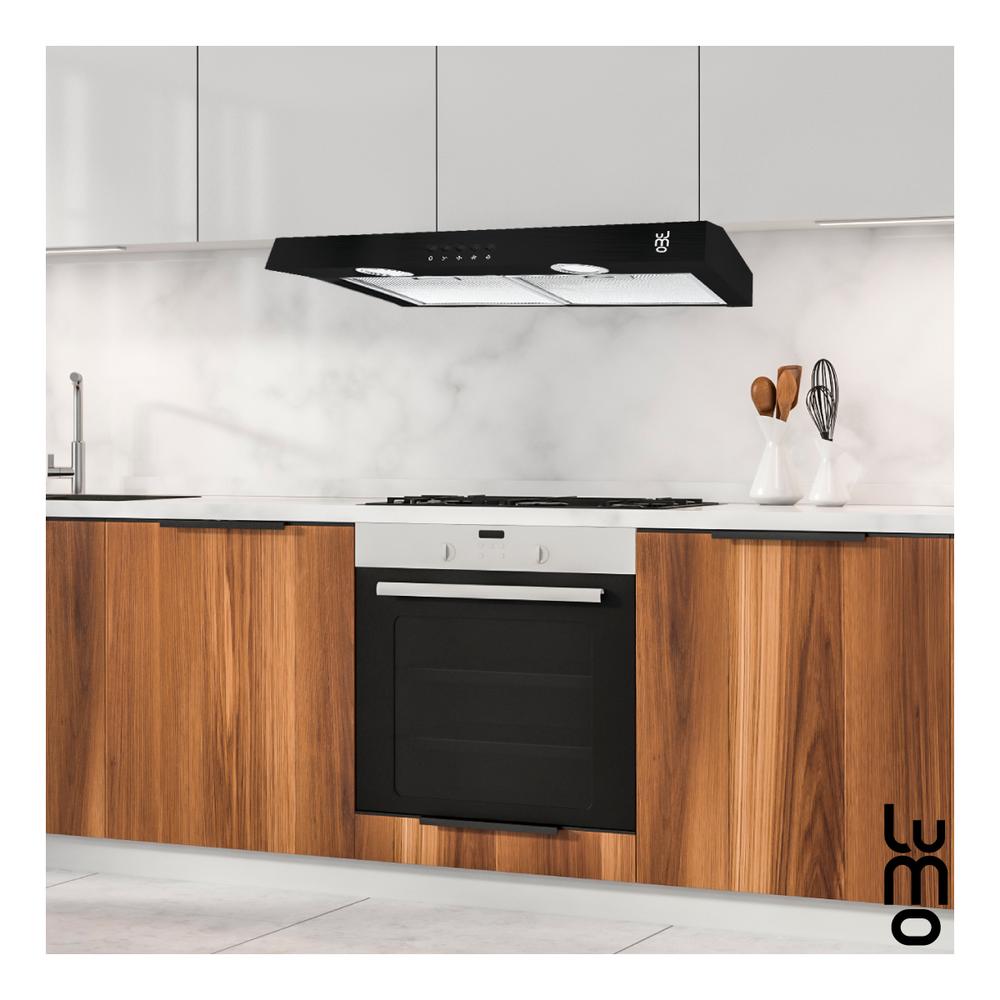 Foto 7 pulgar | Campana Cocina Extractora de Pared 60 cm Acero Inox Luz Led
