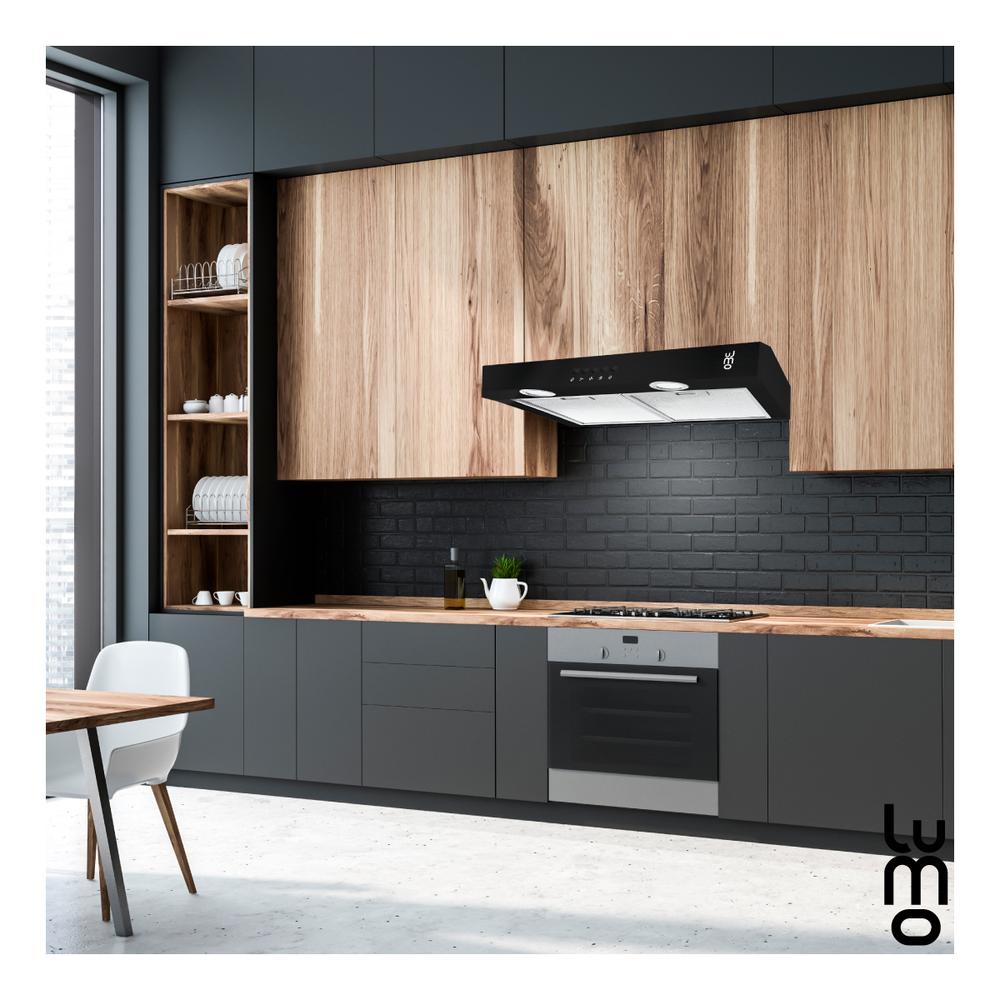Foto 9 pulgar | Campana Cocina Extractora de Pared 60 cm Acero Inox Luz Led