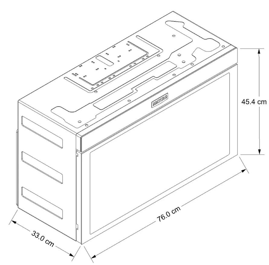 Foto 5 | Microcampana Empotrable Maytag Mmmf6030pz de 1.1 Pies Cúbicos