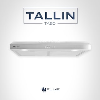 Foto 6 | Campana Extractora De Cocina Slim Acero Inoxidable 60 Cm | Bajo Gabiente | Tallin 60| Fline